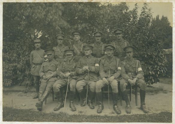 Men from the 58th Brigade of the 19th Division of the Royal Army Medical Corps